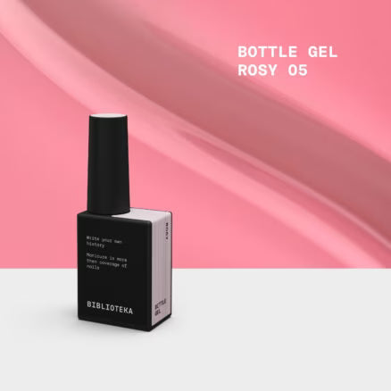 BIBLIOTEKA Bottle Gel № 05 Rosy, 10ml