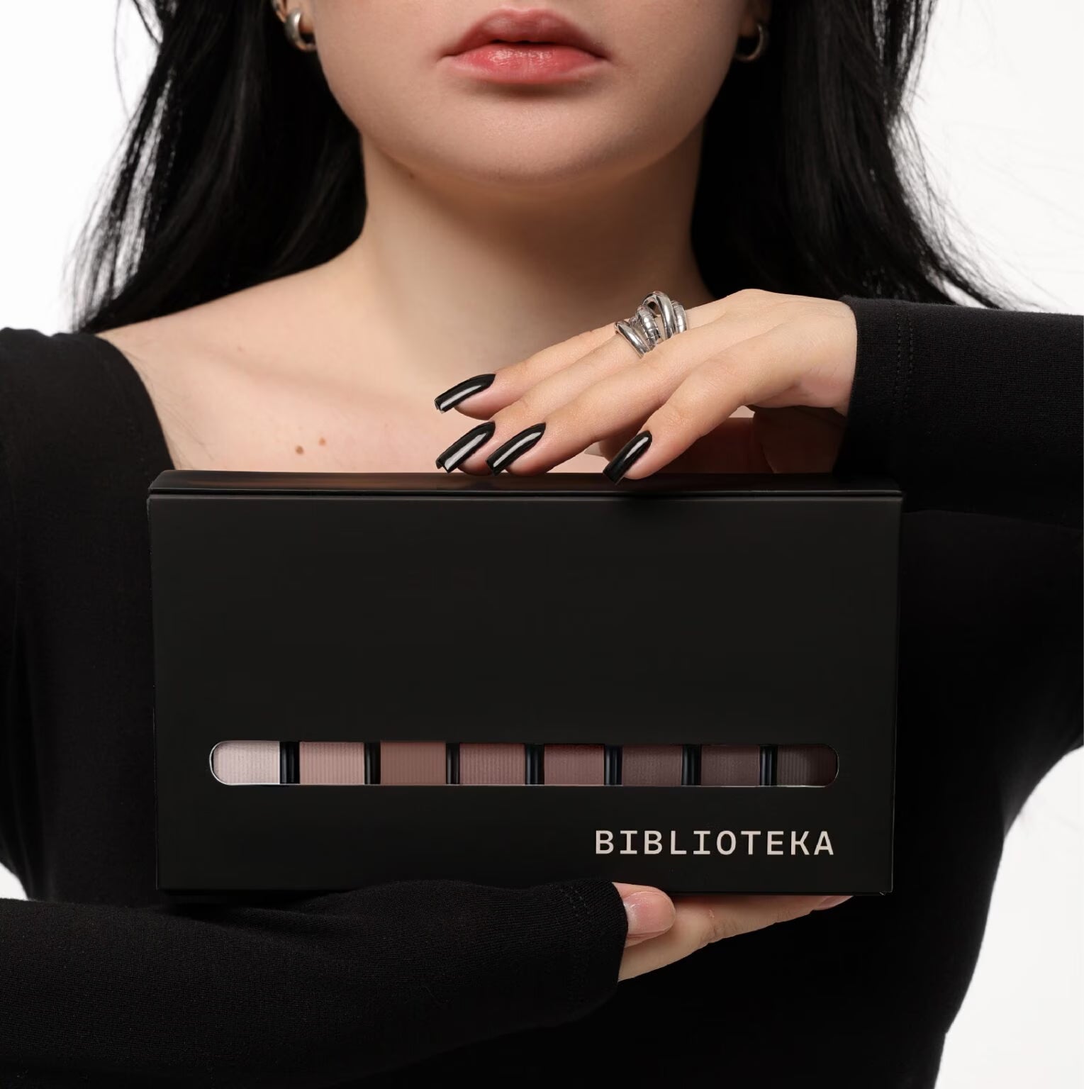 BIBLIOTEKA Gel Polish Set MONO BROWN № 33-40