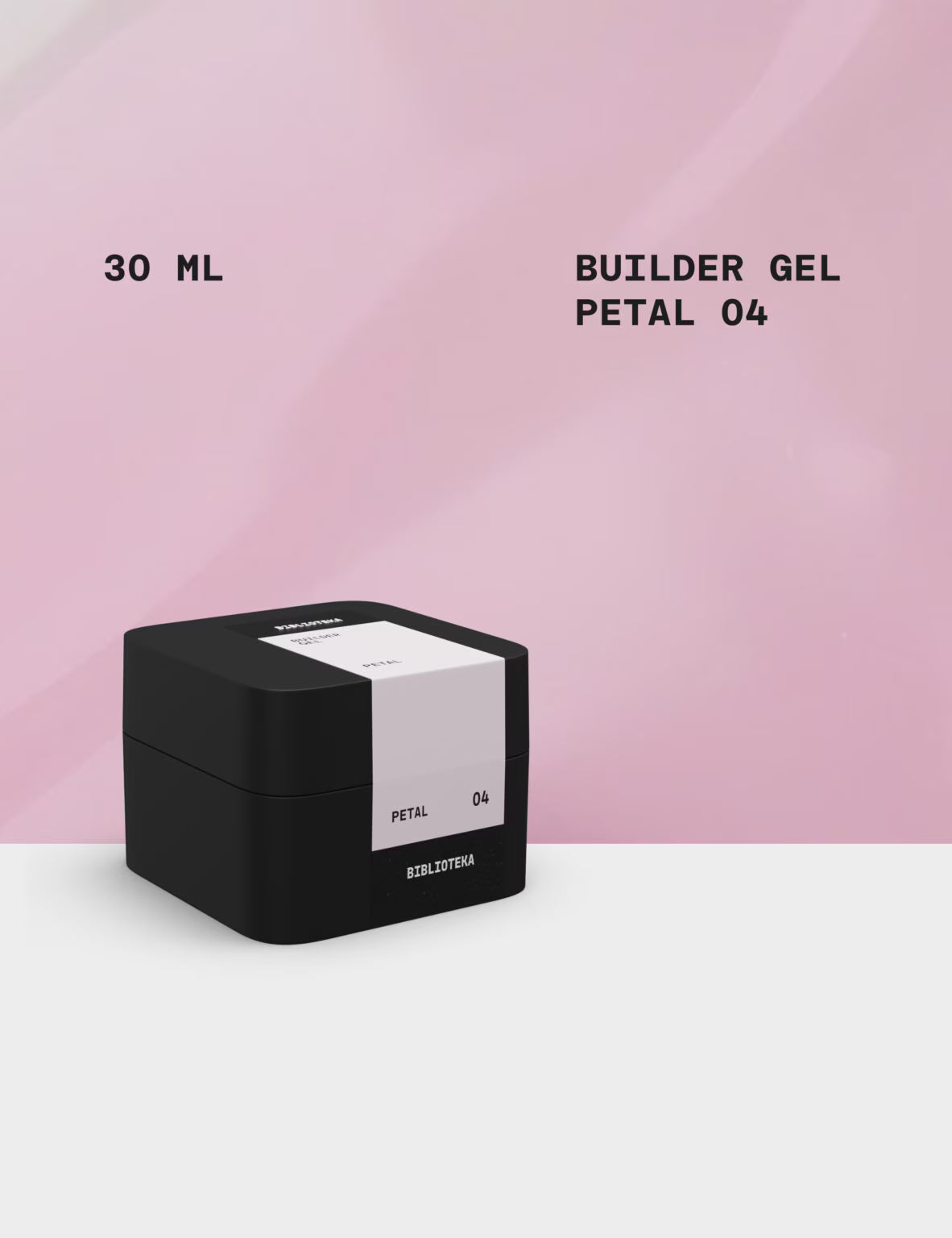 BIBLIOTEKA Builder Gel № 04 Petal, 30ml