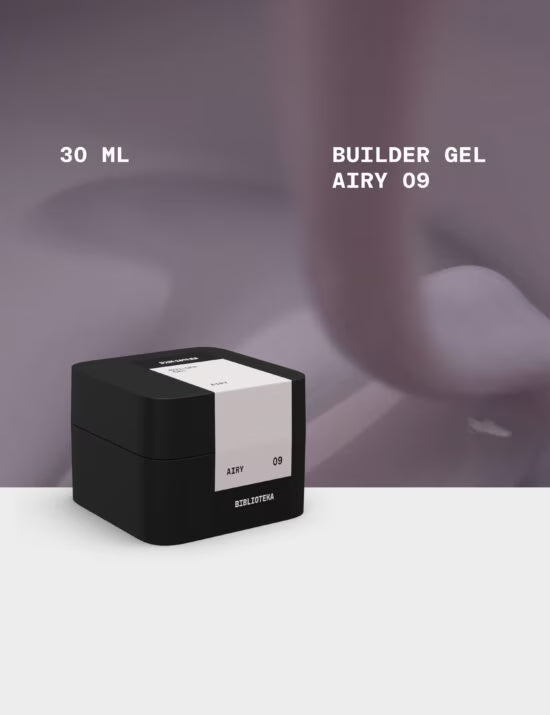BIBLIOTEKA Builder Gel № 09 Airy, 30ml