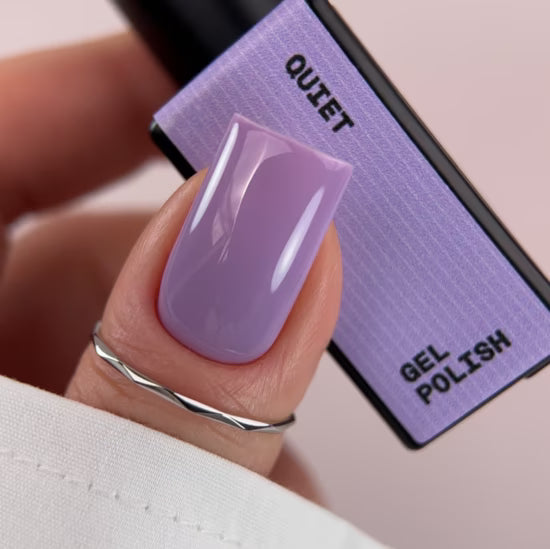 BIBLIOTEKA Gel Polish No. 55 Quiet – Lavender, 10 ml
