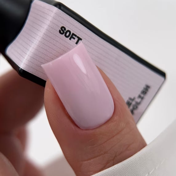 BIBLIOTEKA Gel polish No. 74 Soft – milk powder, 10 ml.