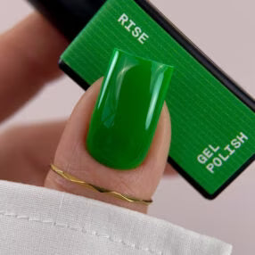 BIBLIOTEKA Gel Polish No. 63 Rise – Rich Green, 10 ml