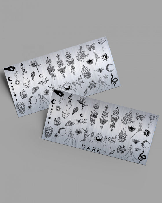 DARK stamping plate 10