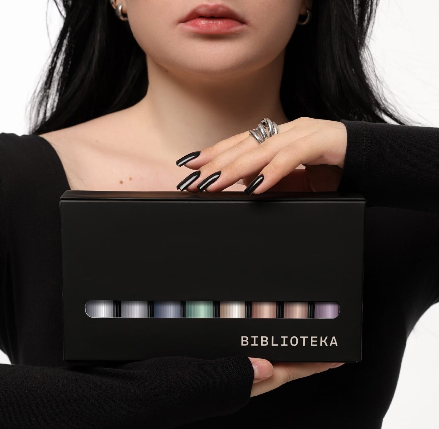 BIBLIOTEKA Cat Eye Gel Polish Set NIGHT RAYS № 01-08