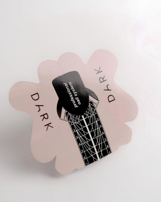 DARK nail extension forms, 300 pcs